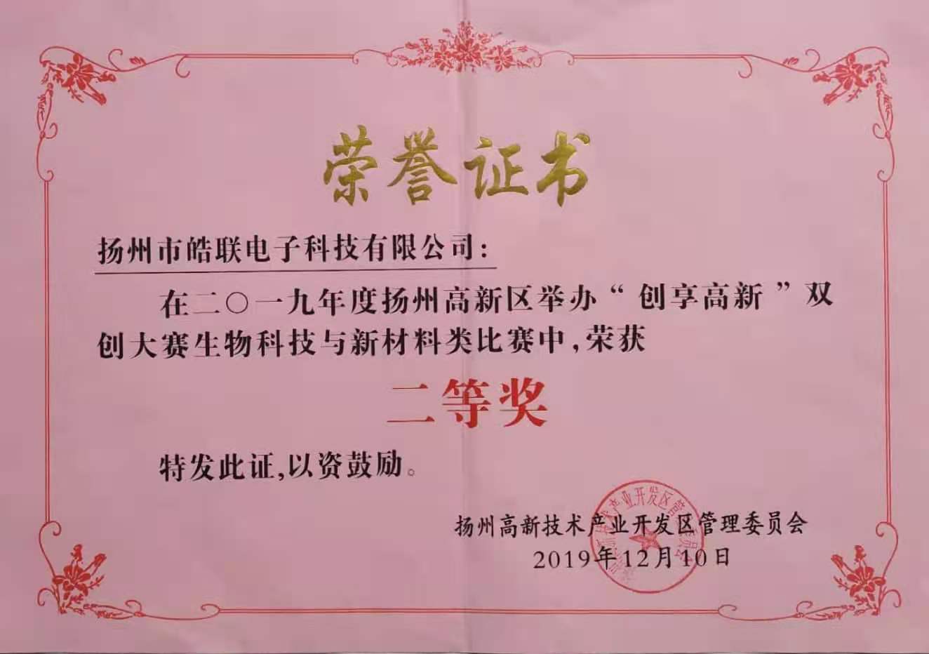 創業大賽二等獎